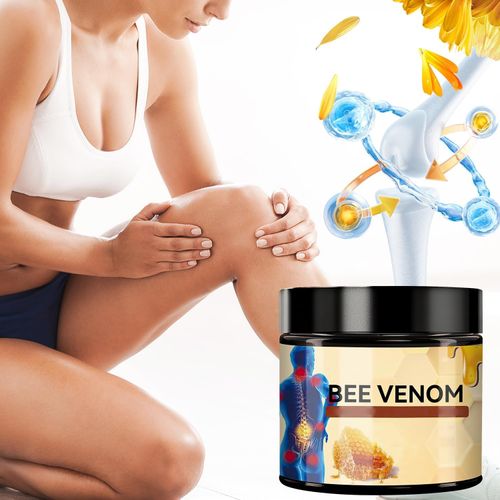 Virularty 2PCS Bee Venom Cream, Bee Venom Joint Cream, Bee Venom Joint and Bone Cream for Knee, Hands, Feet 60 g