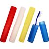 FRESHMINT (Pack of 100) Toothbrush 2 Piece Holder Individually Wrapped Variety of Colors (Yellow, Blue, Clear, Red)