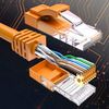 Maximm Cat 6 Ethernet Cable 7 Ft, 100% Pure Copper, Cat6 Cable (5 Pack) LAN Cable, Internet Cable, Patch Cable and Network Cable - UTP (Orange) 7 Feet