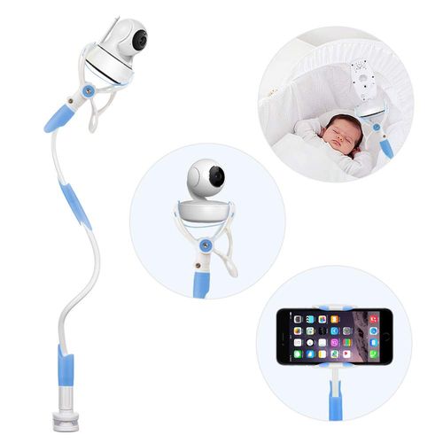 Yikanwen Universal Baby Monitor Holder, Mobile Phone Holder, Compatible with Most Baby Monitors (Pink)