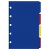 Filofax Index for Pocket Notebook (Not Organiser) Coloured