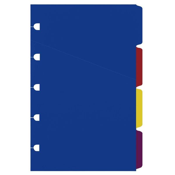 Filofax Index for Pocket Notebook (Not Organiser) Coloured