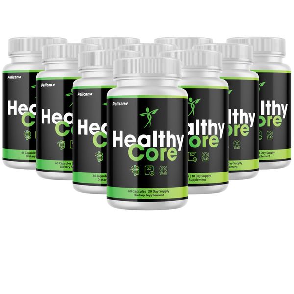 Healthy Core-Digestive Support- 10 Bottles- 600 Capsules