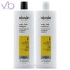 NIOXIN System 1 Shampoo + Conditioner Combo | Natural Hair with Light Thinning