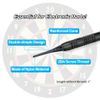 Wolftop 2BA Thread Soft Tip Dart Points 150 Pack - Plastic Dart Tips Replacement Dart Accessories Set - Black