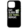 Case for iPhone 16 Pro Eat Sleep Gin Tonic
