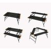 CHANODUG OUTDOOR Hearth Table Bonfire Table Multi Table Set Bonfire Guard BBQ Table Iron Rack Multi Rack with Case Interior Rack