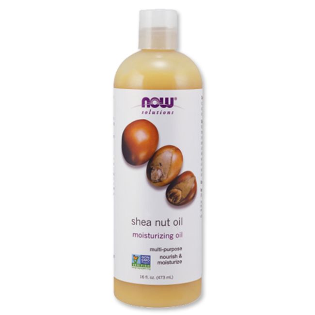 NOW Foods Shea Nut Oil (Shea Butter) 473ml NOW Foods Shea Nut Oil Dry Skin Care Skin Hair Body Moisturizing Oil