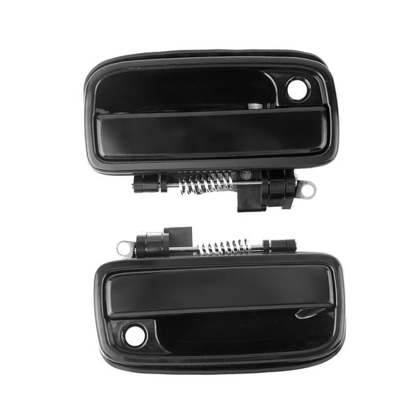 LCWRGS Exterior Outside Door Handle Replacement for Toyota Tacoma 1995 1996 1997 1998 1999 2000 2001 2002 2003 2004, 2Pcs Front Driver & Passenger Side, 6922035020 6921035020