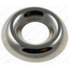 100 #8 Countersunk Washers Nickel Plated Brass