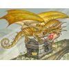 Arcane Tinman Dragon Shield: Nest Plus Deck Box - Black & Blue, Large AT-40203