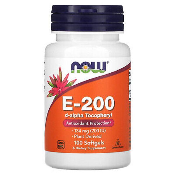 E-200, 134 mg (200 IU), 100 Softgels