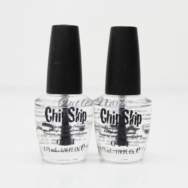 LOT 2 Mini Set - OPI ChipSkip Nail Lacquer Chip Skip Preventor 3.75 ml - 1/8 oz