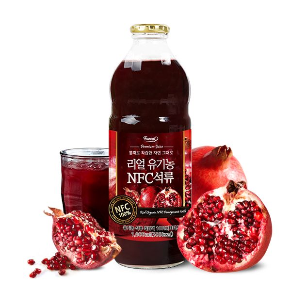 Funnit Real NFC Organic Pomegranate, 1000ml, 2ea