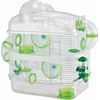 3-Solid Floors Clear Hamster Rodent Gerbil Mice Habitat With Top Exercise Ball G