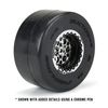 Pro-line Racing Showtime+ Wide SC Blk Whls F/R PRO279403
