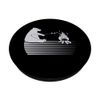 Cute Bear Grilling Barbecue Wildlife Nature PopSockets Swappable PopGrip