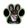Rat Terrier Dog Non Slip Paw Shaped Mouse Pad