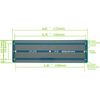 EPLZON 3pcs 6.8"x2.05" Breadboard Solderable Prototype PCB Board Kit for Electronics Projects Compatible for DIY Soldering Circuits Projects Prototype Board,Blue