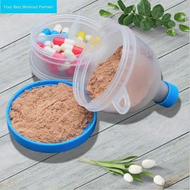 2 layers protein powder funnel portable
