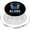 Don't Walk Alone Alopecia Awareness PopSockets PopGrip for MagSafe