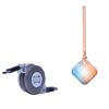 BoxWave Cable Compatible with orastone Rechargeable Hand Warmer - miniSync - USB-A to USB Type-C, Retractable Cable 5 Pre-Set Lengths Avoid Tangles