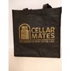 reusable wine bag 6 bottles, Cellar Mates, Thick material black.