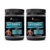 muscle mass supplements - GLUTAMINE POWDER 5000mg - true mass - 2 Cans