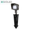 GKOLED Outdoor Angled Floodlight Aluminum Glare Shield for LED Landscape Light