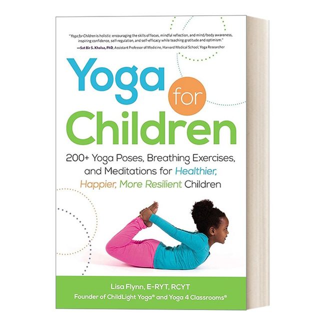 英文原版 Yoga for Children 儿童瑜伽 英文版 进口英语原版书籍