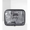 Beauty case da viaggio con chiusura lampo