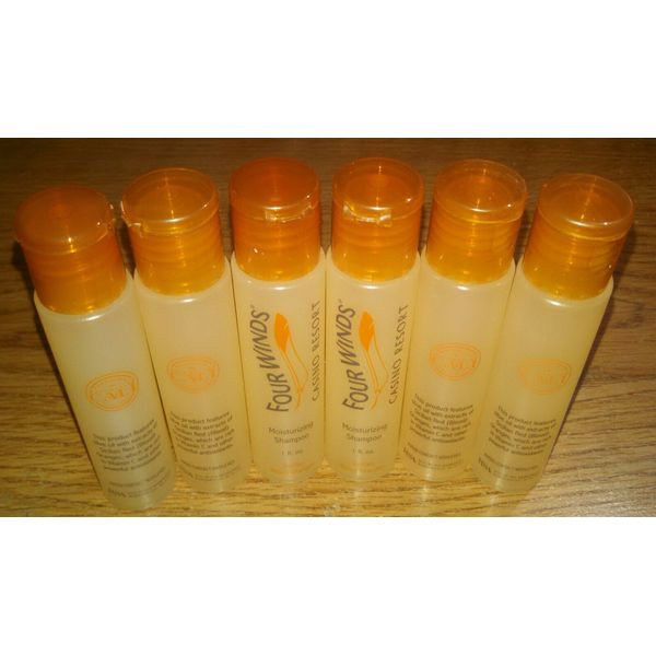 Lot of 6 Cali Sicilian Blood Orange Moisturizing Shampoo  30 ml