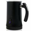Ovente Electric DoubleWall Insulated Milk Frother Steamer Nonstick Black FR4810B