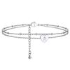 PROSTEEL Beads Chain Anklet for Women