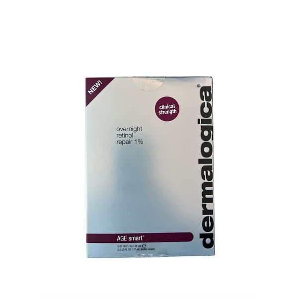 Dermalogica Overnight Retinol Repair 1% with Buffer Cream .85 Fl Oz / .5 Fl Oz
