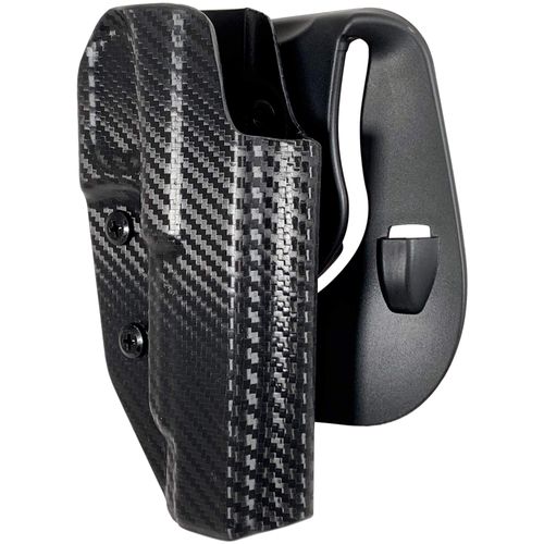 Black Scorpion Outdoor Gear OWB Kydex Paddle Holster fits Canik TP9SFx | Outside The Waistband Concealed Carry Holster (Carbon Fiber)