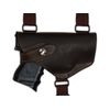 Barsony Brown Leather Cross Harness Shoulder Holster for Ruger LC9 Right