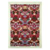William Morris Strawberry Thief Red Cotton Tea Towel