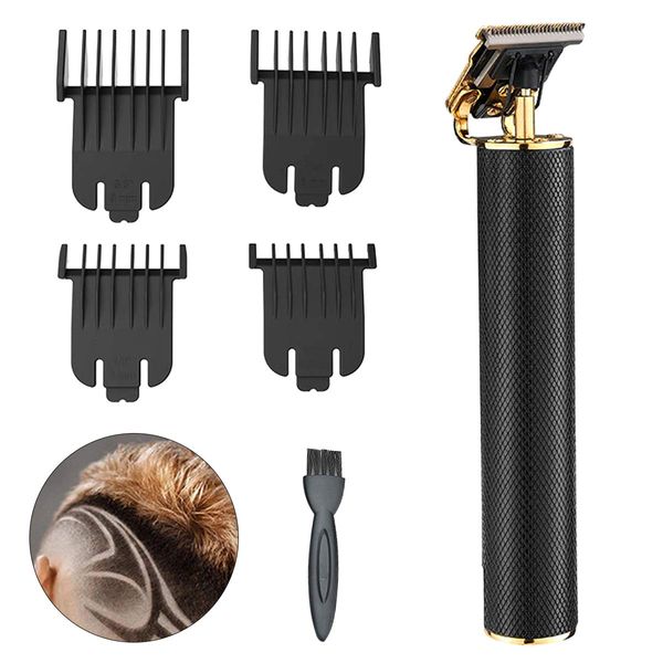 iFCOW Electric Hair Clippers for Men 4-in-1 Rechargeable Close Cutting Trimmer Kit Men Hair Detail Shaver (Black)