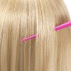 16 Pcs Slick Back Hair Brush Comb Sets, Pink & Black Back Combing Brushes Edge Brush Sets Teasing Brush Hair Brush Styling Comb for Women Girls