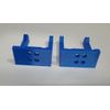 (2) 2" Wall / Bench Mount for Electric Drill Impact Tape Gun Holder Plastic
