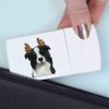 'Christmas Border Collie' Pill Box with Tablet Splitter (PI00028071)