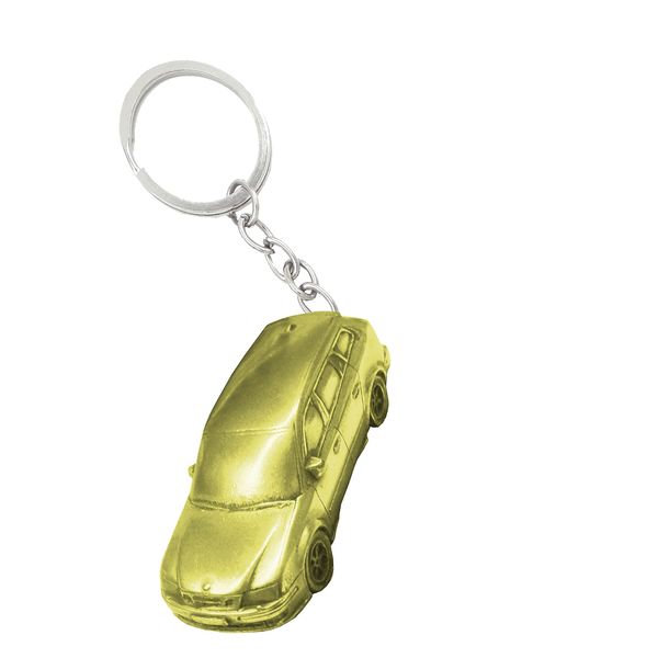 ref237 Sab 93 Estate 1995 GOLD FULL CAR On A Split-Ring Keyring