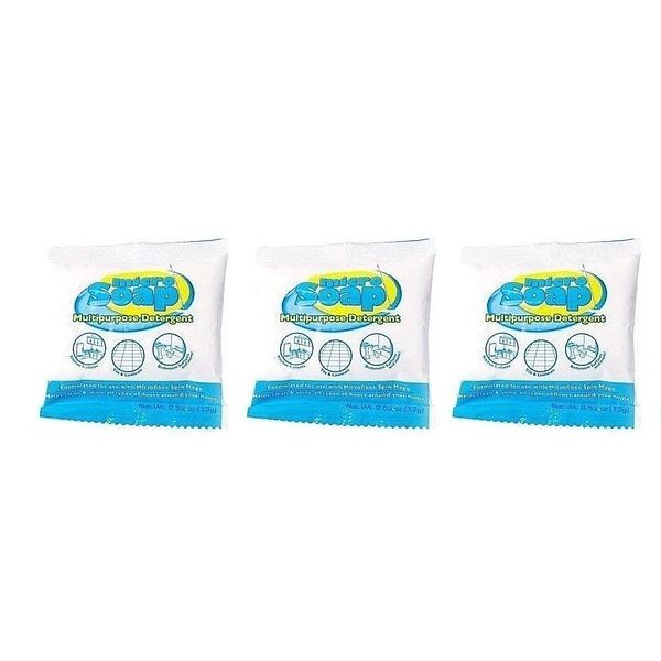 Micro Soap Multi-Purpose Detergent for use with Spin Hurricane Mops & More 3Pk