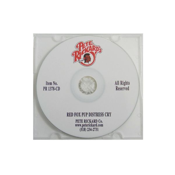 Pete Rickard's 1378CD Red Fox Pup Distress Cry CD