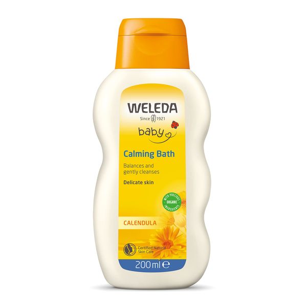 Weleda Baby Bath Calendula Cream, 6.8 Fluid Ounce