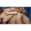 10 Large Hardwood Wedges 130X62X30 MM.