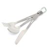 TOAKS Cutlery Set - 3-Piece Titanium Cutlery Set