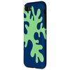 iPhone SE (2020) / 7 / 8 Danish Pastel Abstract Algae Modern Geometric Blue Case