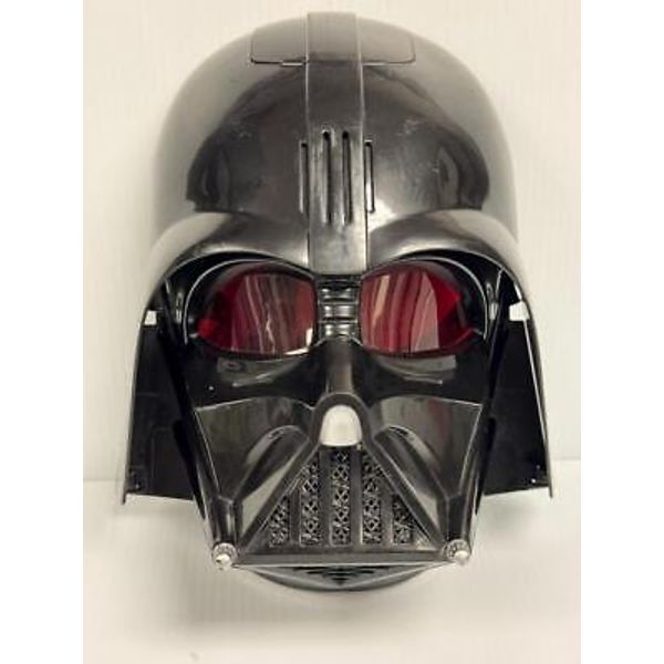 Hasbro Star Wars DARTH VADER Electronic Voice Changer MASK 2013 Red Eye Lense